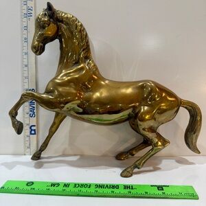 Solid brass Horse Sculpture
